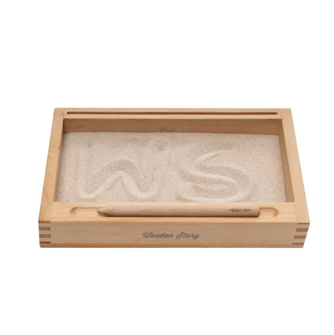 Montessori Wood Tray with Handles I The Montessori Room Toronto