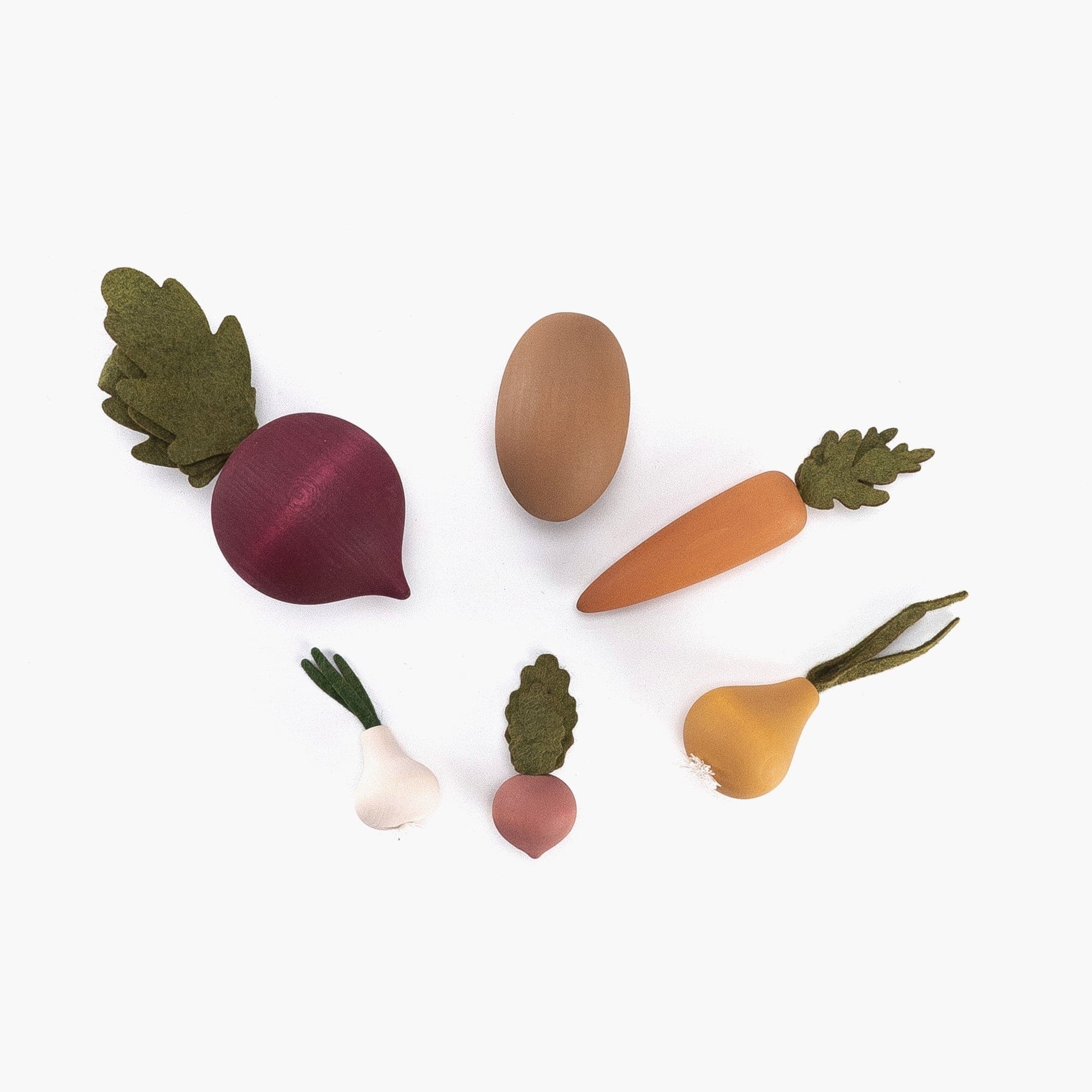 Wooden vegetable shop toys