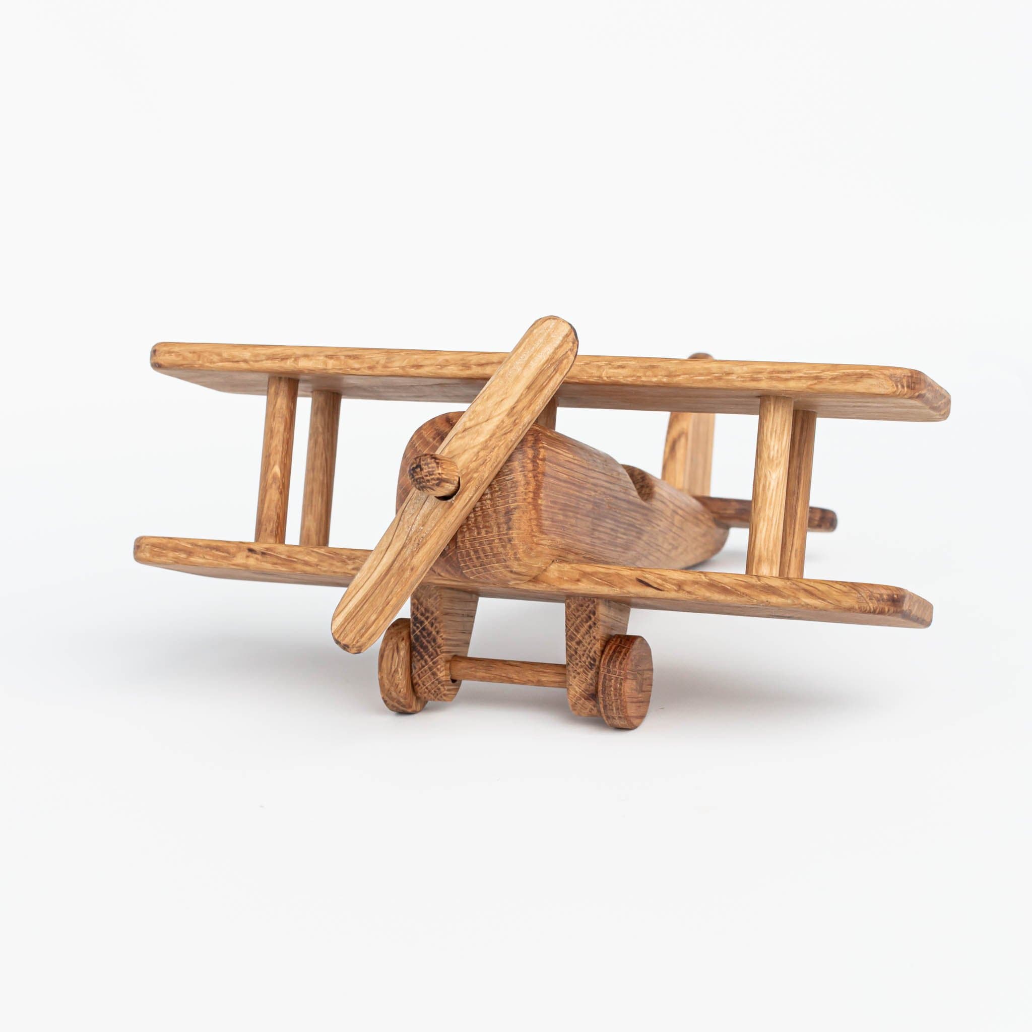 Wooden best sale biplane toy