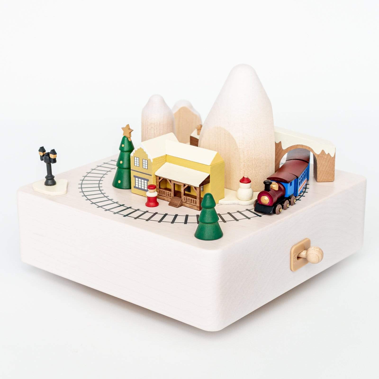 Train deals music box