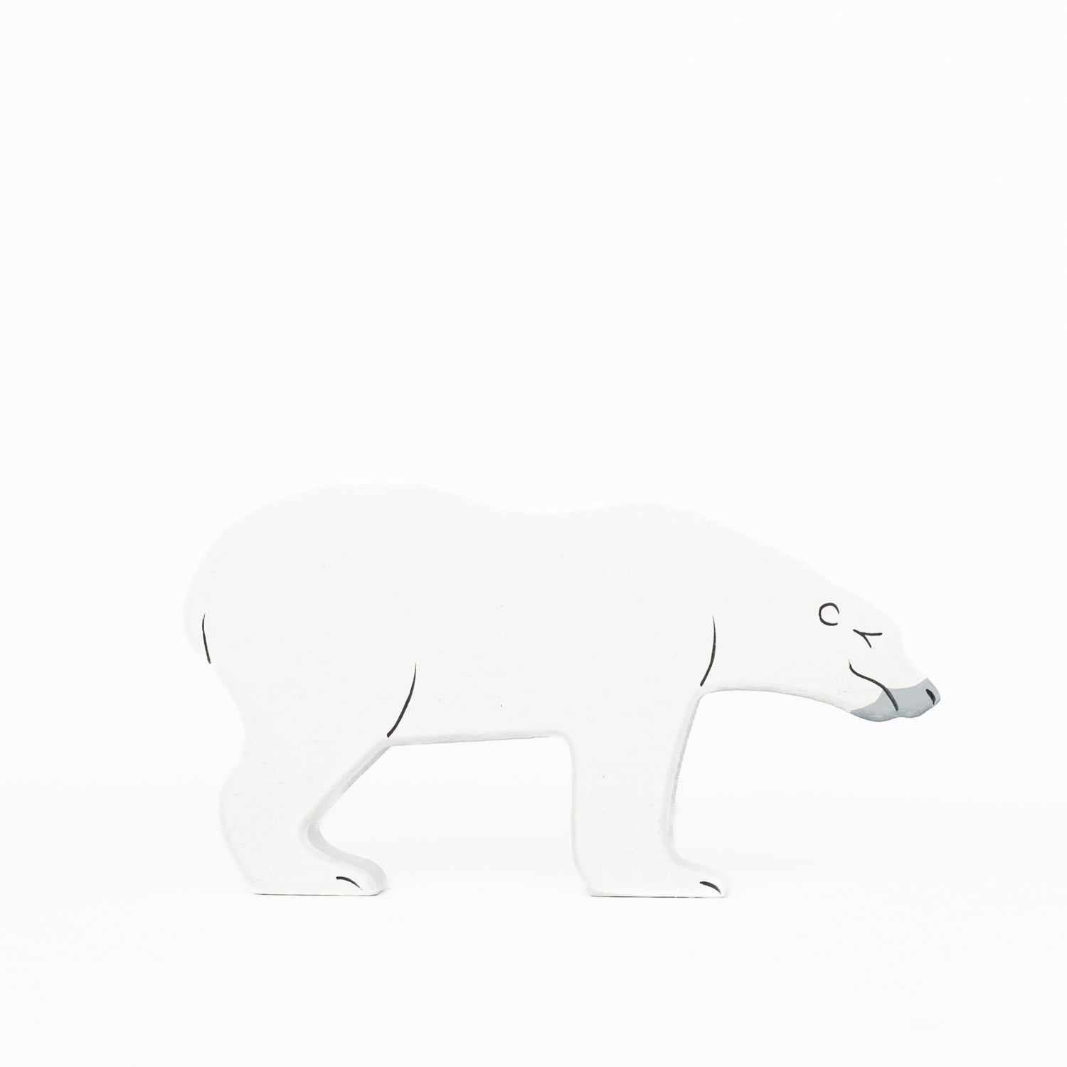 Polar Bear | Wooden Toy Figurine