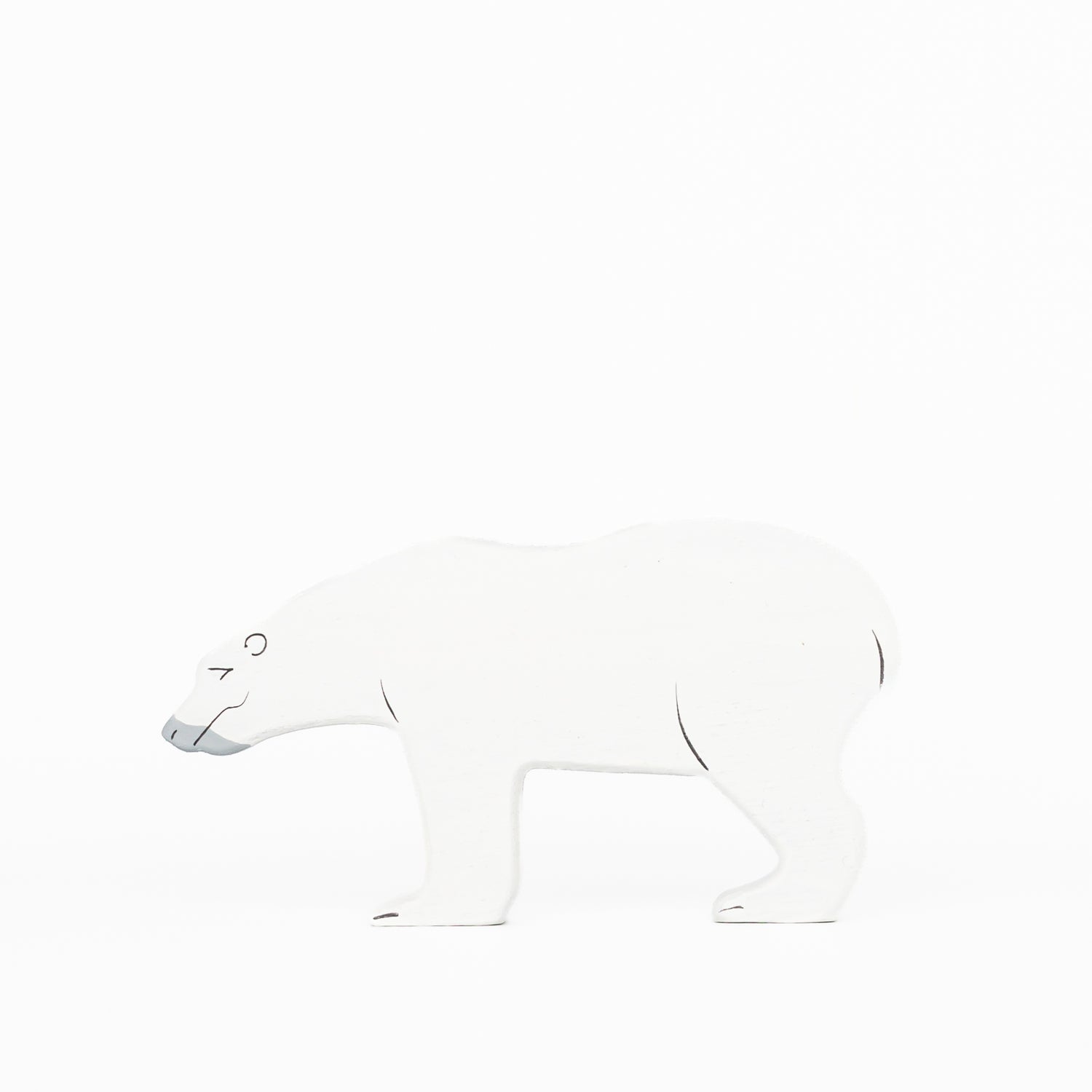 Polar Bear | Wooden Toy Figurine