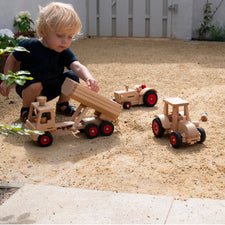 Modern Tractor | Wooden Toy Vehicle