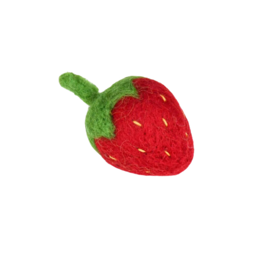 Felt Strawberry | Play Food