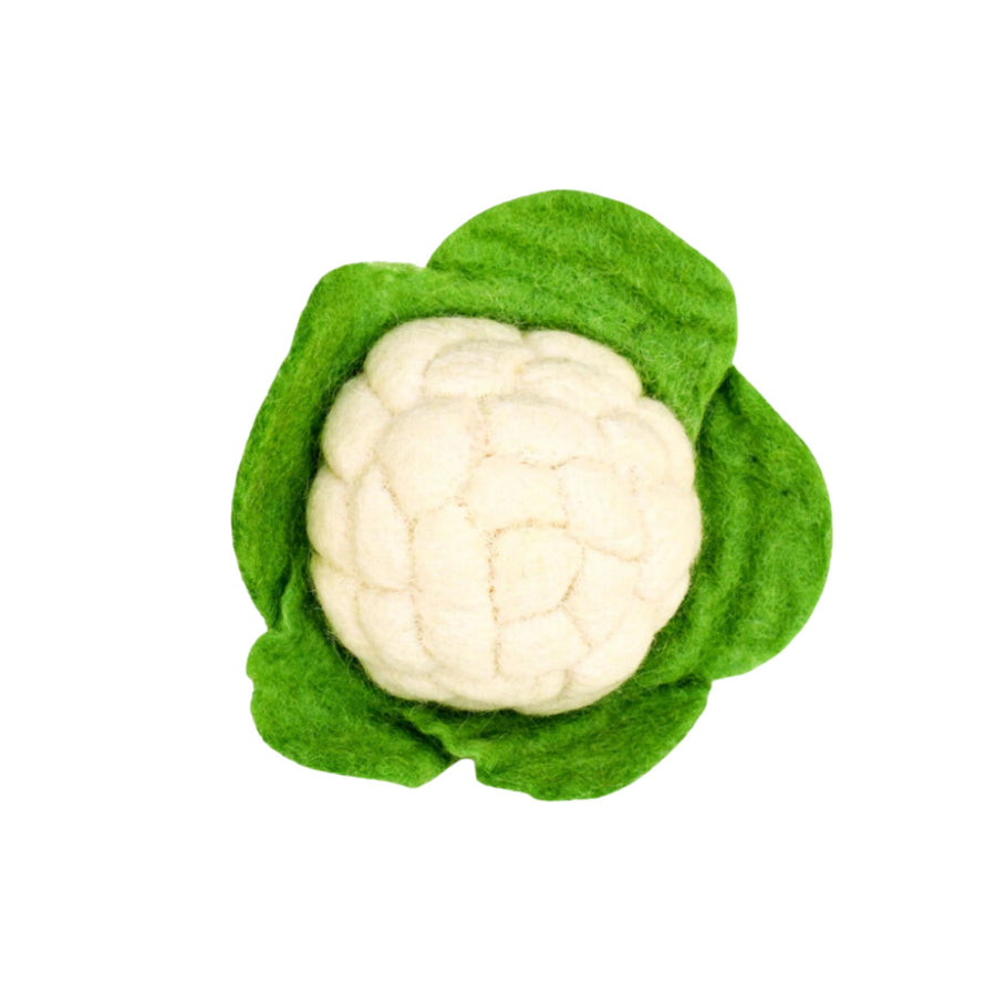 Felt Cauliflower | Play Food