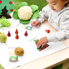 Felt Cauliflower | Play Food