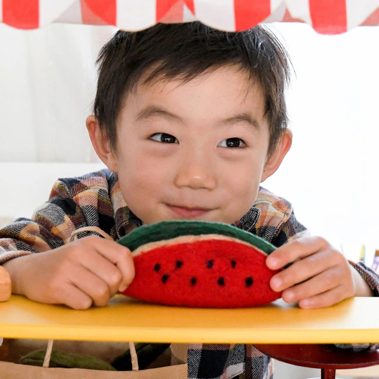 Felt Watermelon Slice | Play Food