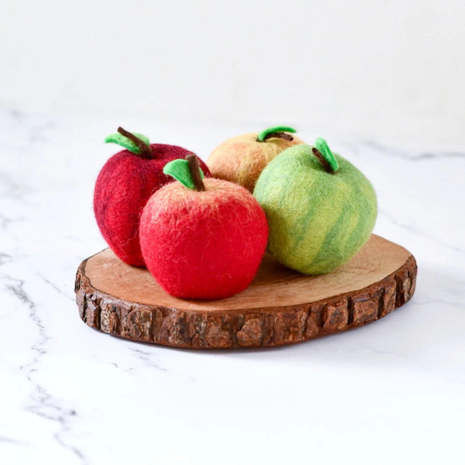 Felt Apples | Play Food (Set of 4)