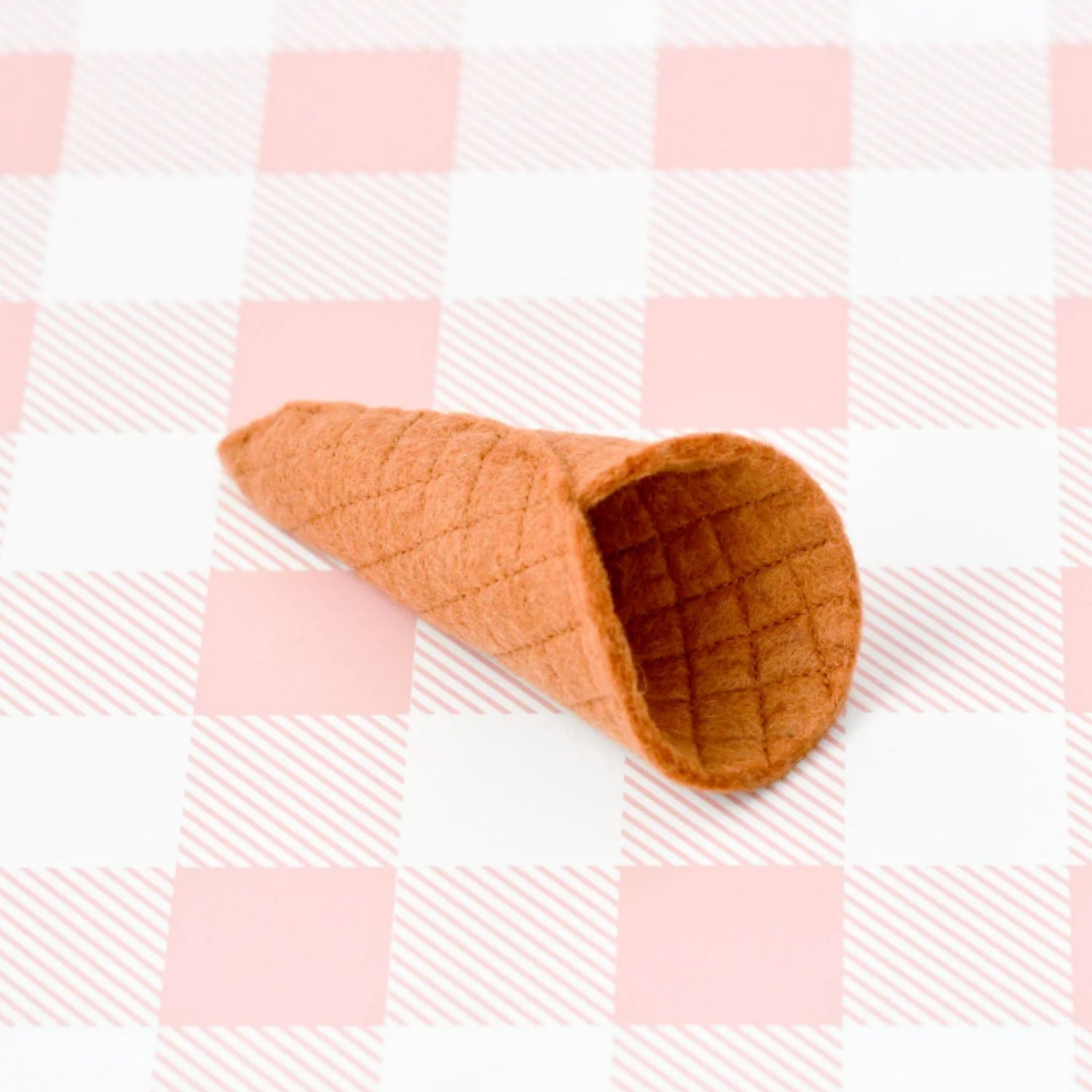 Felt Waffle Cone | Play Food