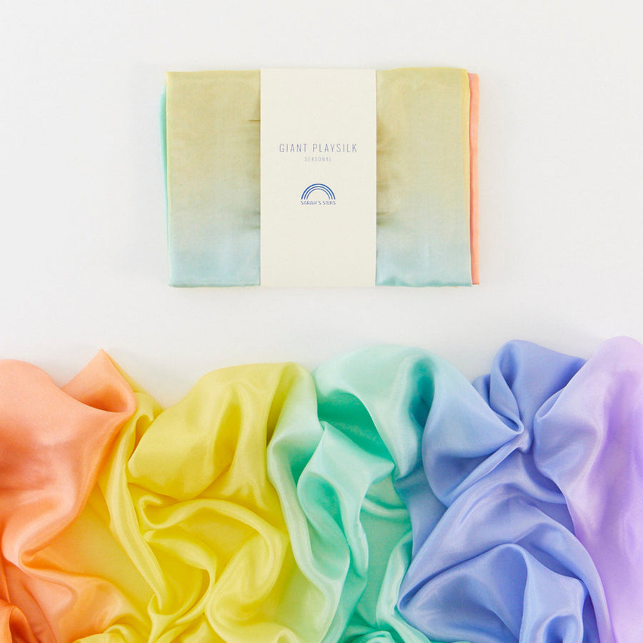 Limited Edition Giant Playsilk (Soft Rainbow)