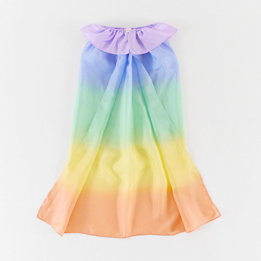 Limited Edition Silk Cape (Soft Rainbow)