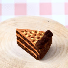 Felt German Chocolate Cake Slice | Play Food