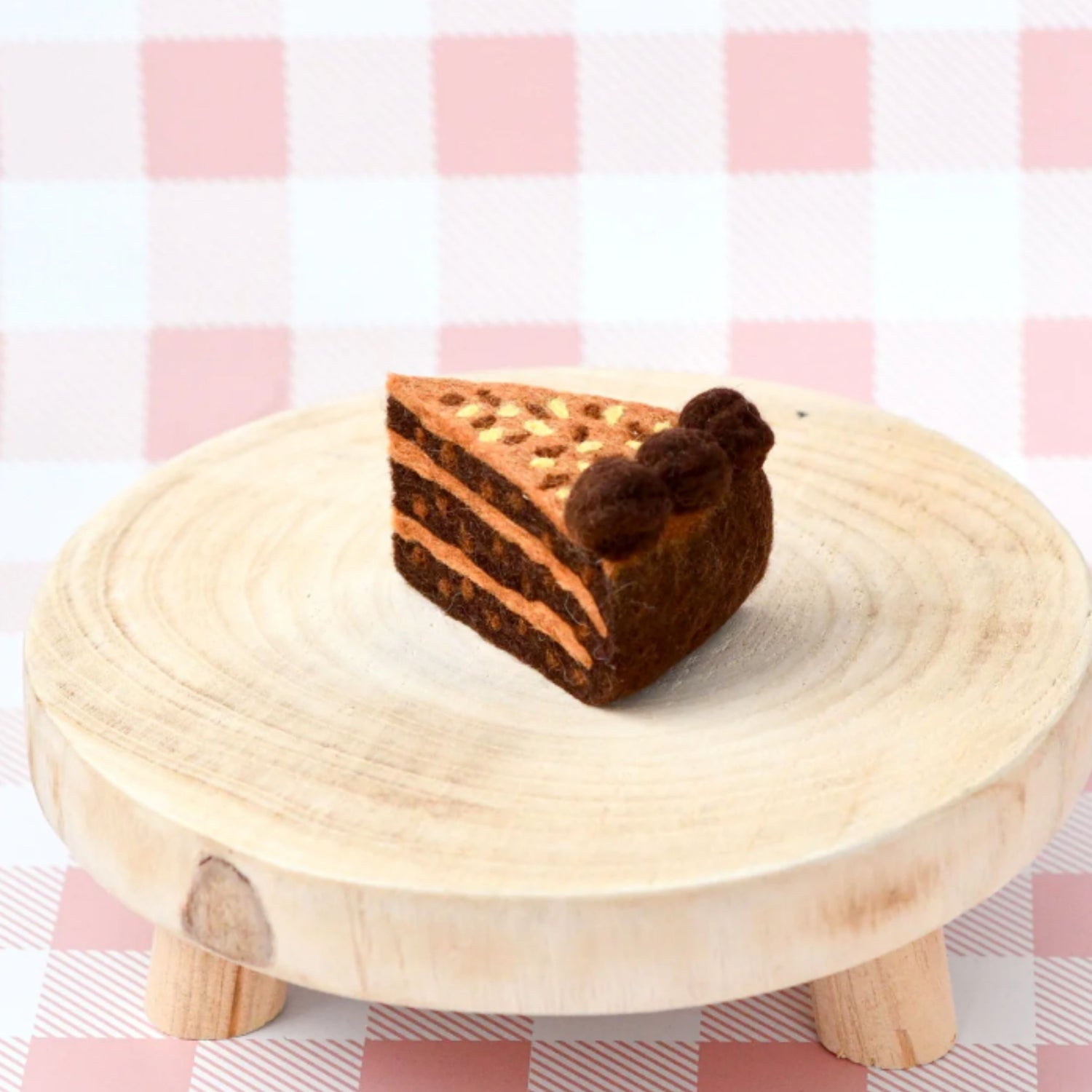 Felt German Chocolate Cake Slice | Play Food