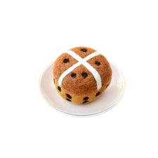 Felt Hot Cross Bun | Play Food