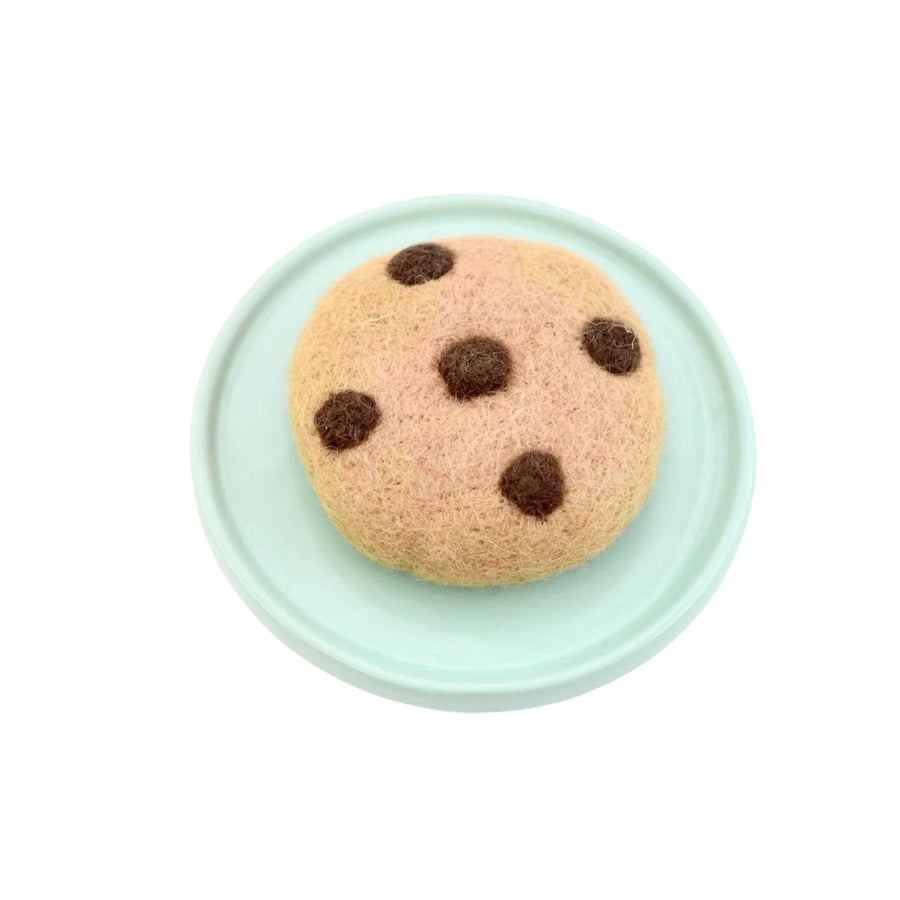 Felt Big Chocolate Chip Cookie | Play Food