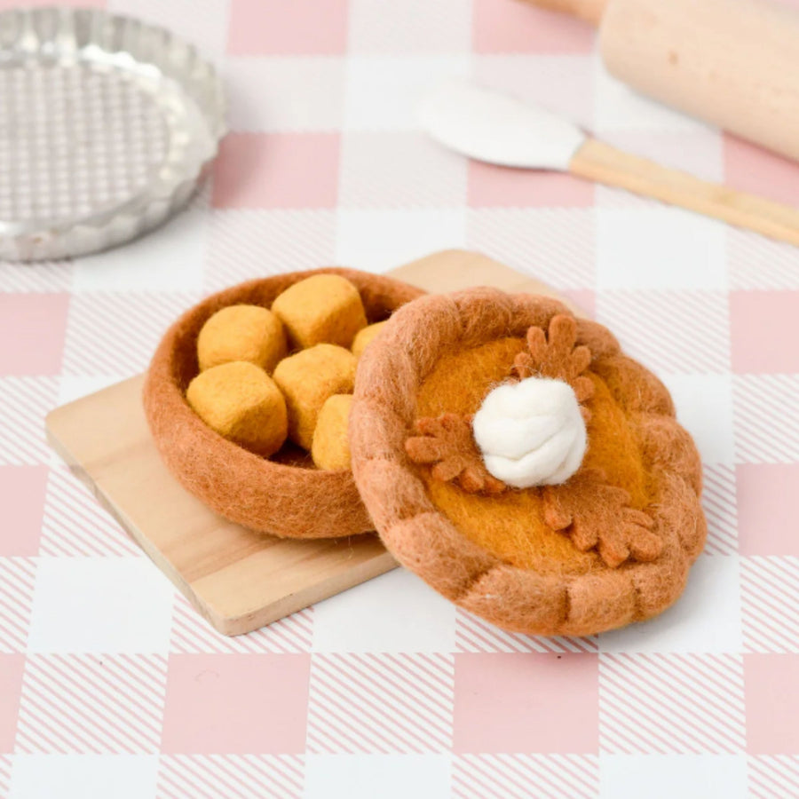 Felt Pumpkin Pie | Play Food Set