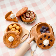 PRE-ORDER Felt Apple Pie | Play Food Set (Shipping End of Sep)