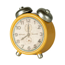 PRE-ORDER Maileg Alarm Clock - Yellow (Mouse)