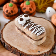 Felt Mummy Chocolate Eclair | Halloween