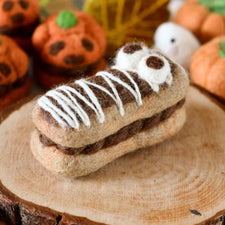 Felt Mummy Chocolate Eclair | Halloween