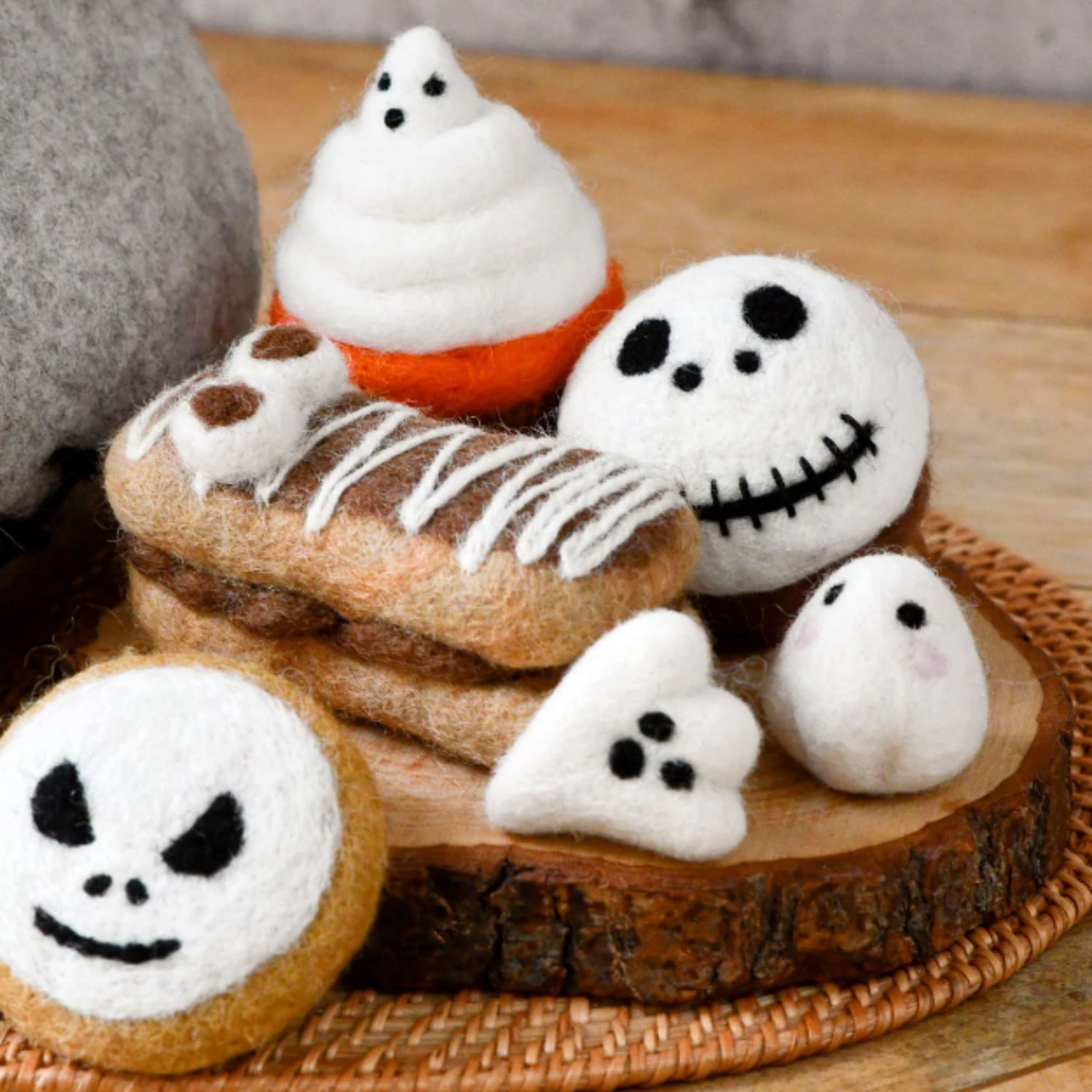 Felt Spookie Ghost Cookie | Halloween