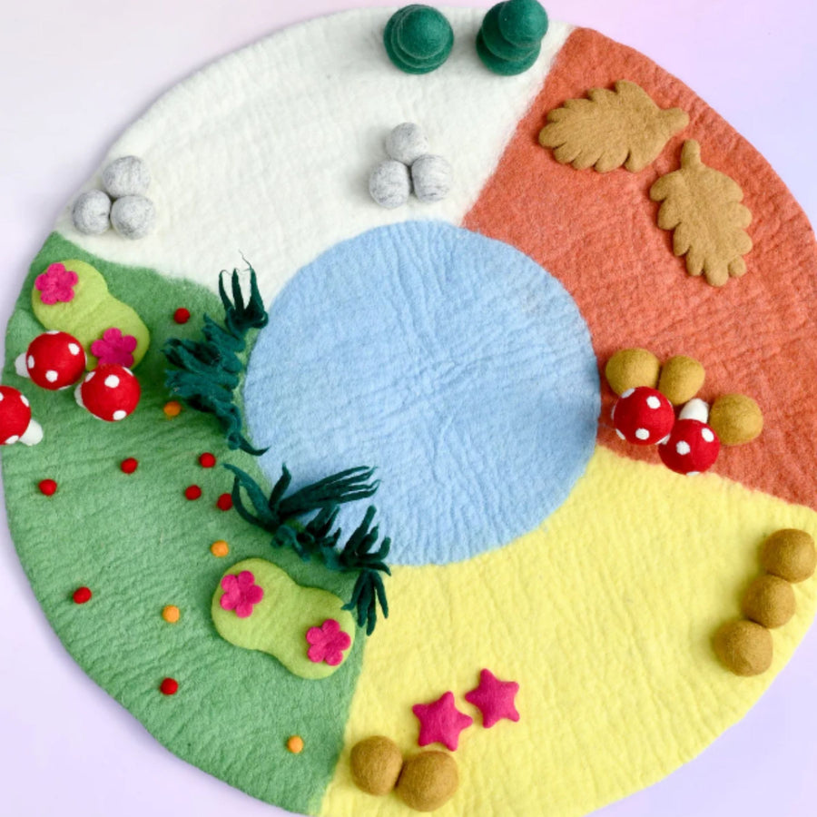 Felt Four Seasons Playmat Playscape (Large)