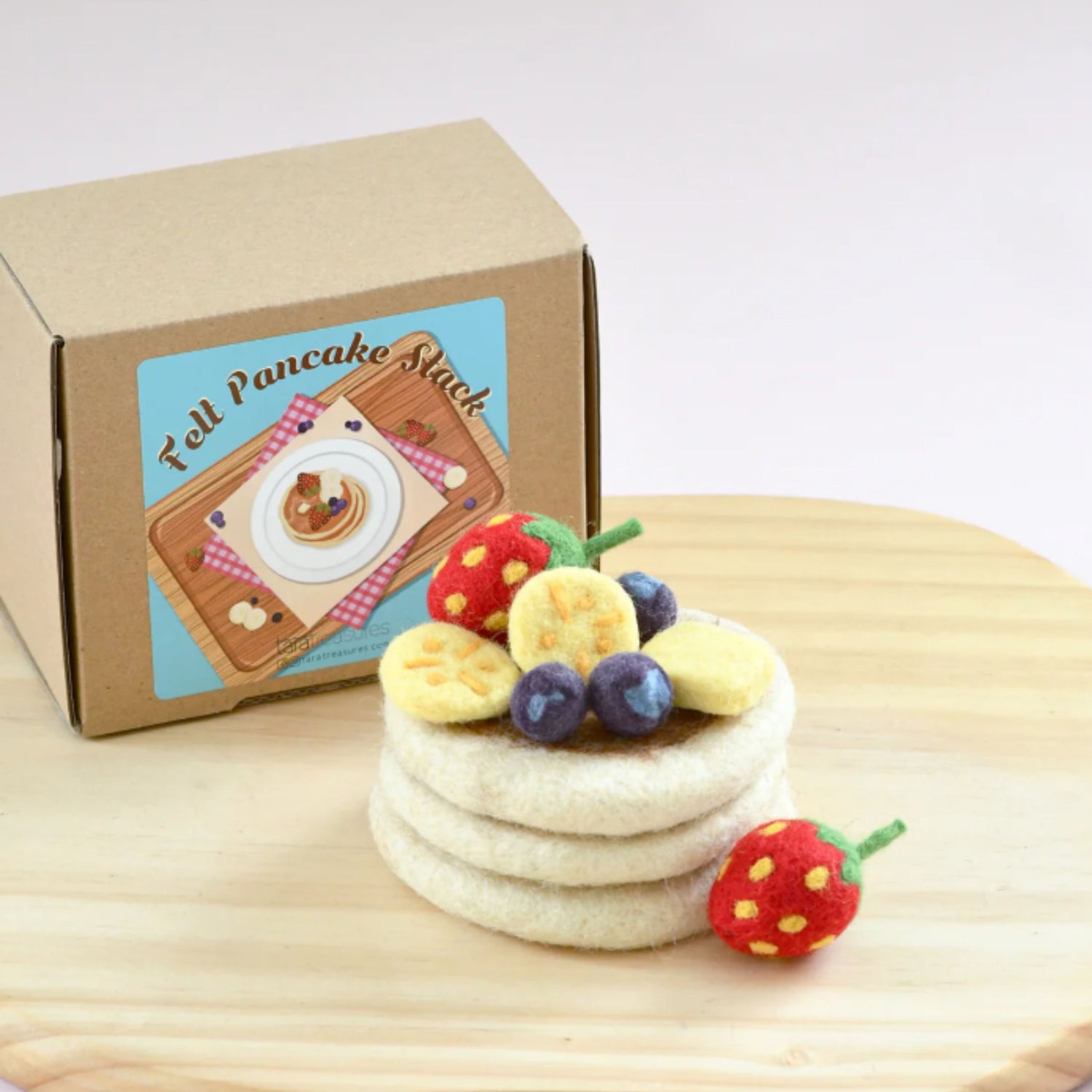 Felt Pancake Stack | Play Food Set