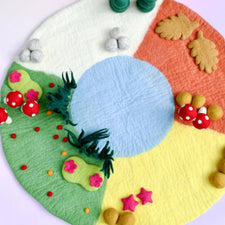 Felt Four Seasons Playmat Playscape (Large)