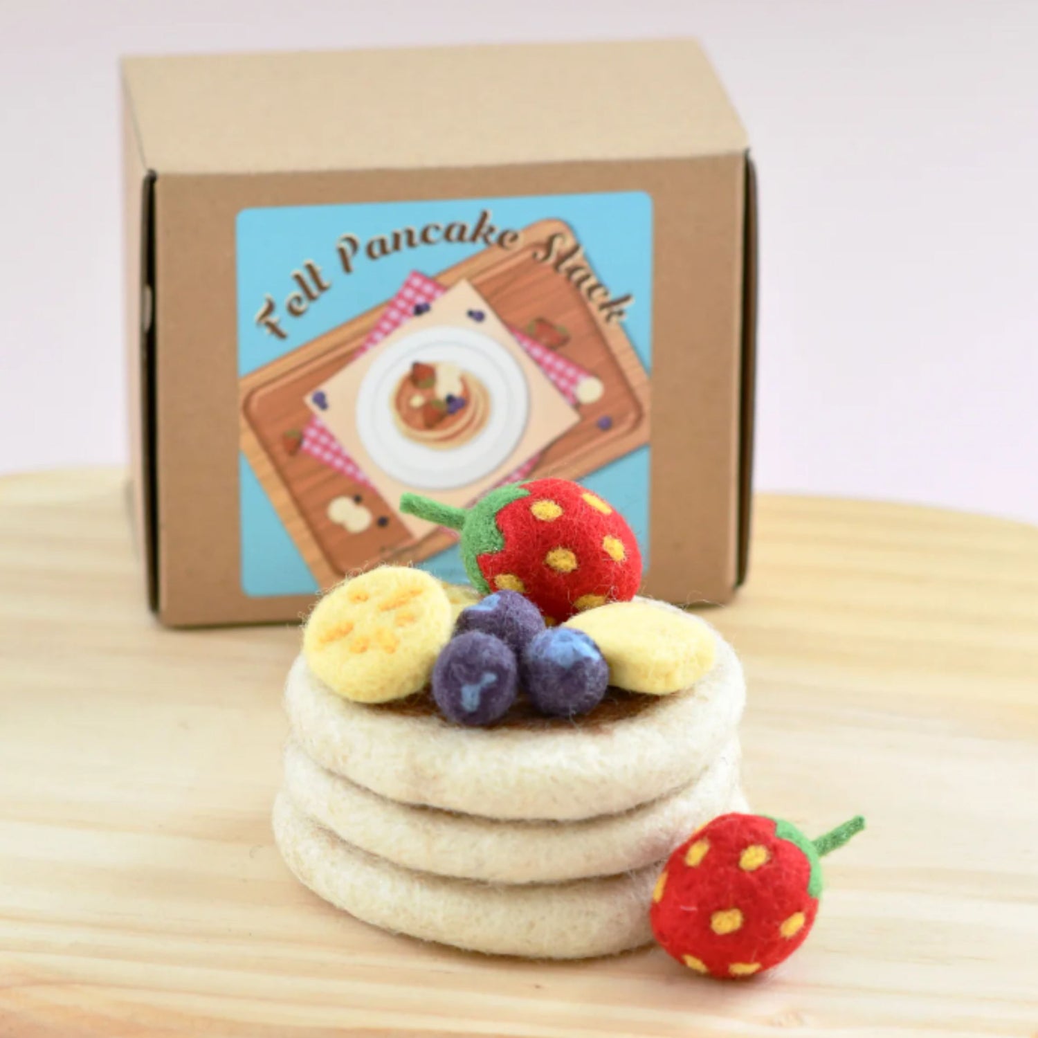 Felt Pancake Stack | Play Food Set