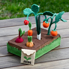 Felt Garden Planter Box Play Set