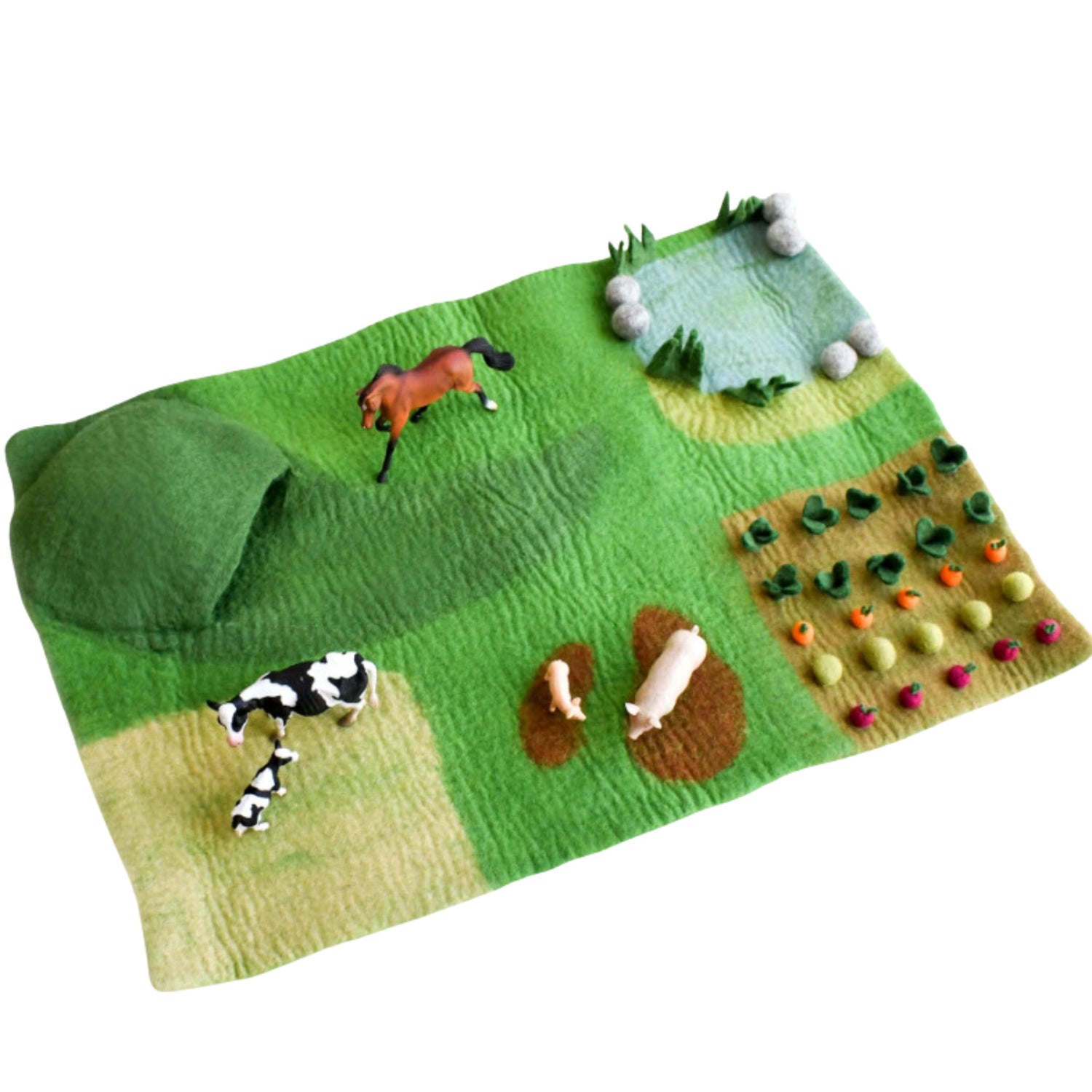 Felt Farm Playmat Playscape (Large)