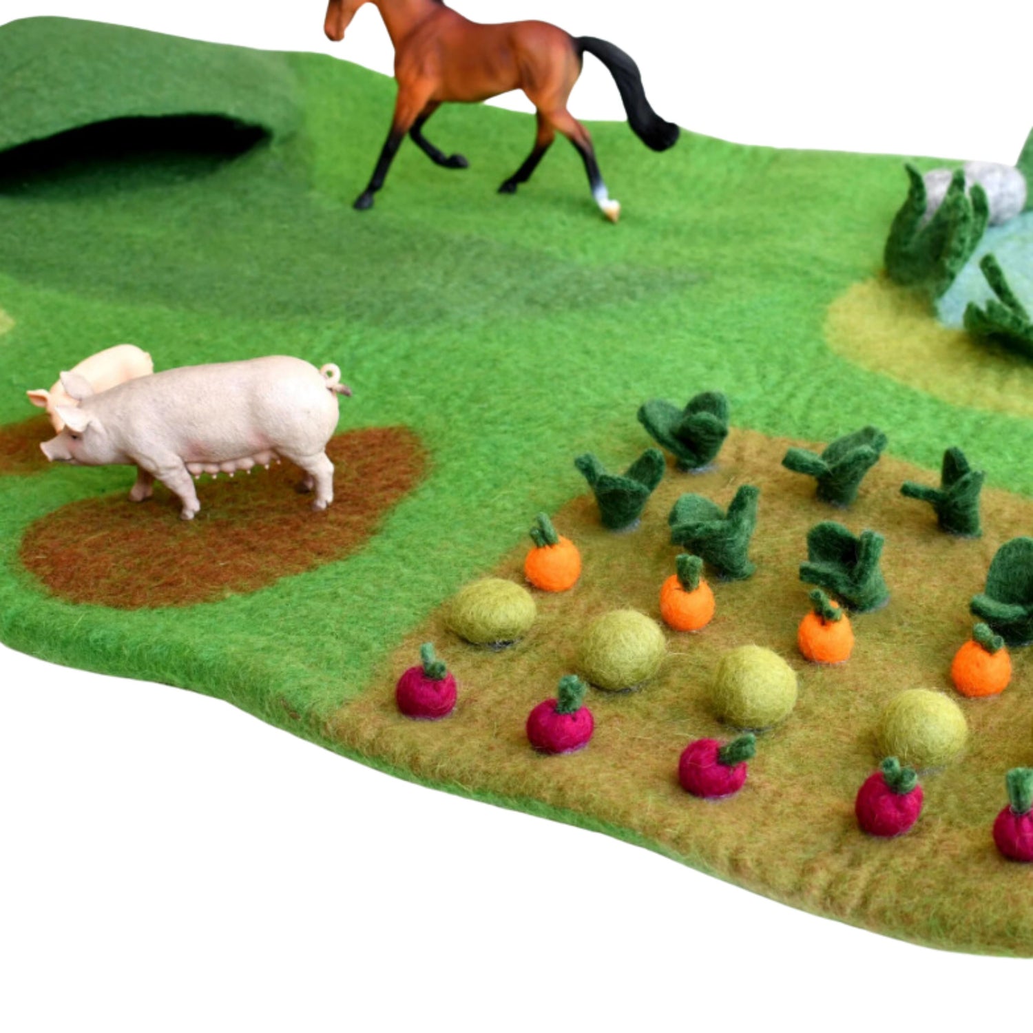 Felt Farm Playmat Playscape (Large)