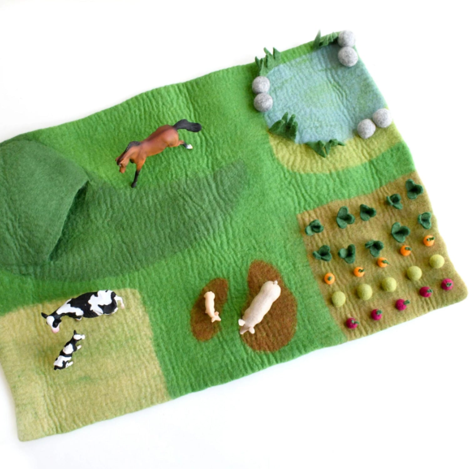 Felt Farm Playmat Playscape (Large)