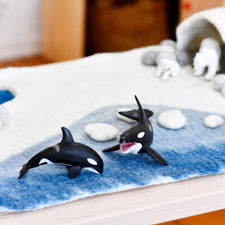 Felt Arctic Antarctica Playmat Playscape (Large)