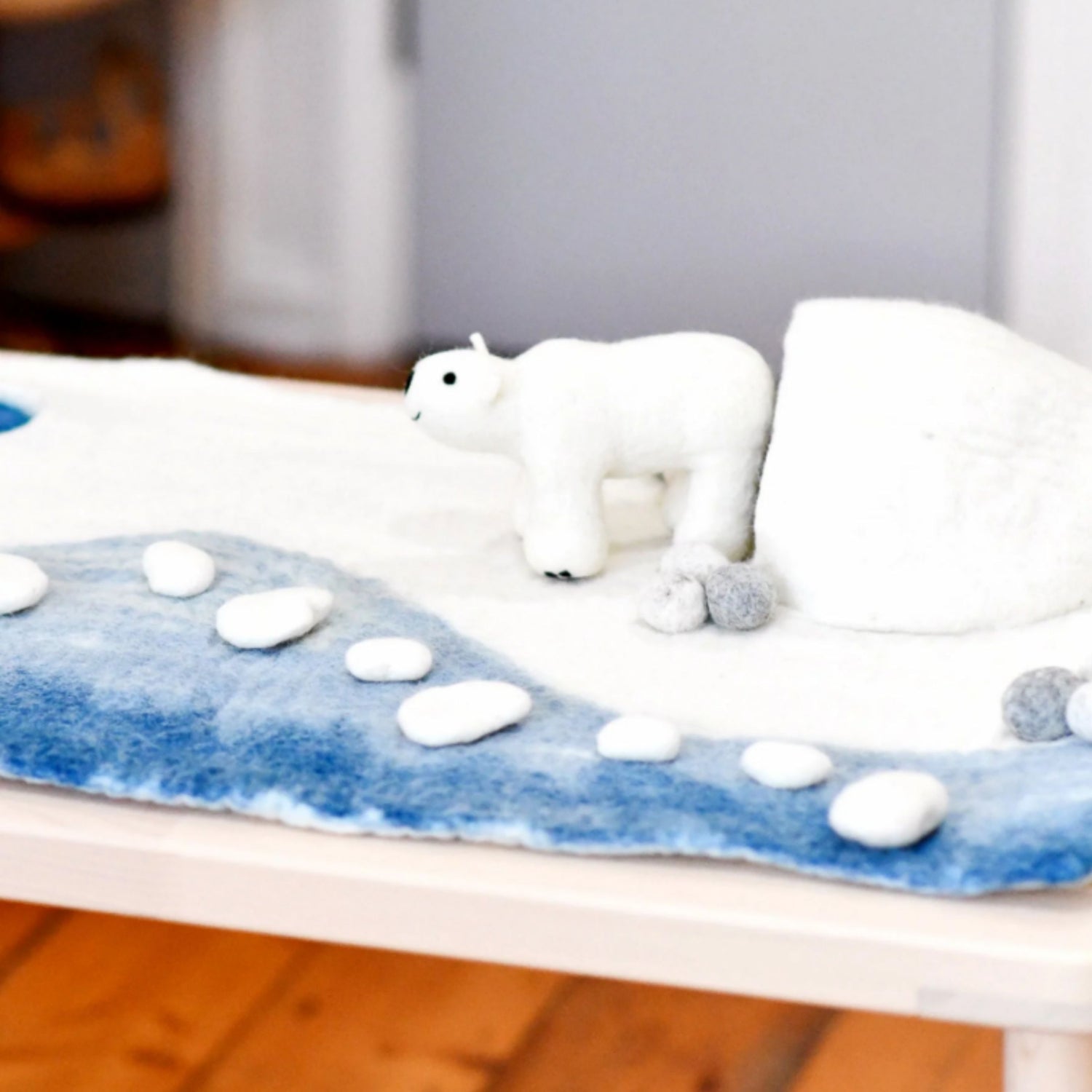 Felt Arctic Antarctica Playmat Playscape (Large)