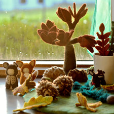 Felt Pinecones (3 pcs)