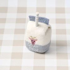 Felt Goat's Milk Packet | Play Food