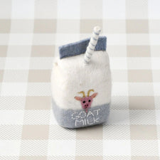 Felt Goat's Milk Packet | Play Food