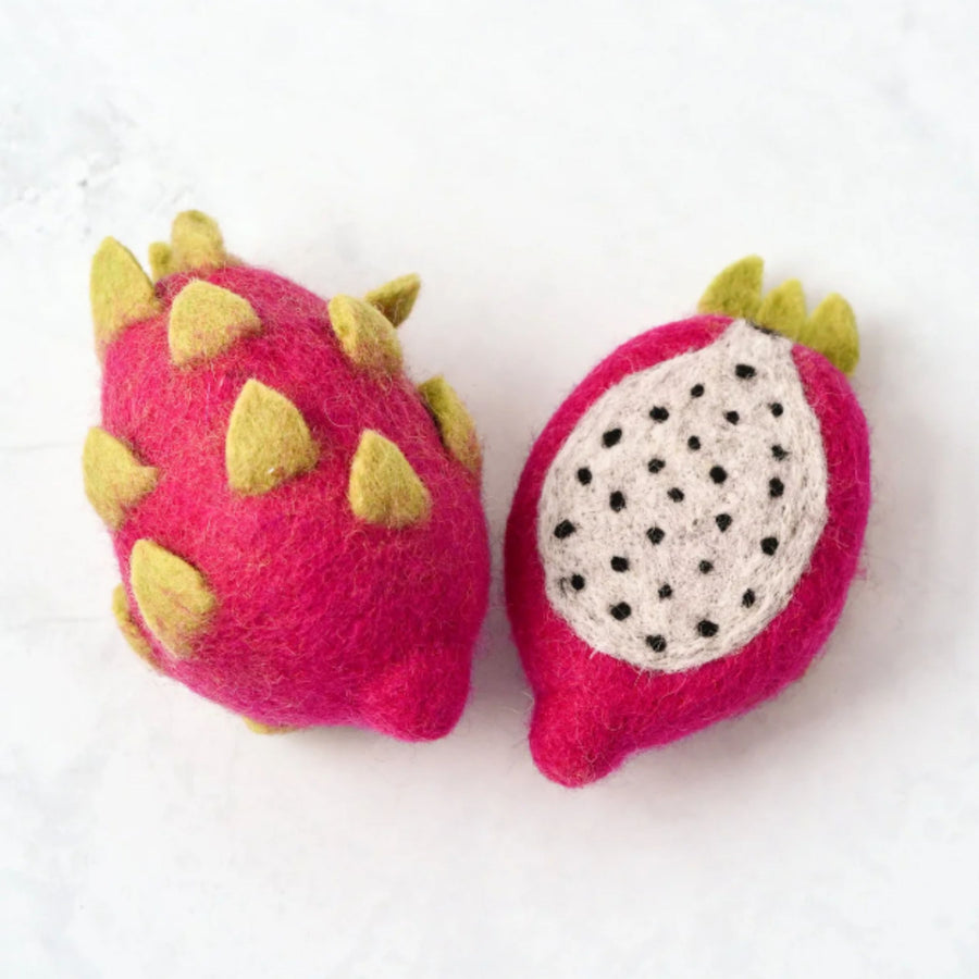 PRE-ORER Felt Dragon Fruit | Play Food (2pcs)