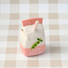 Felt Soy Milk Packet | Play Food