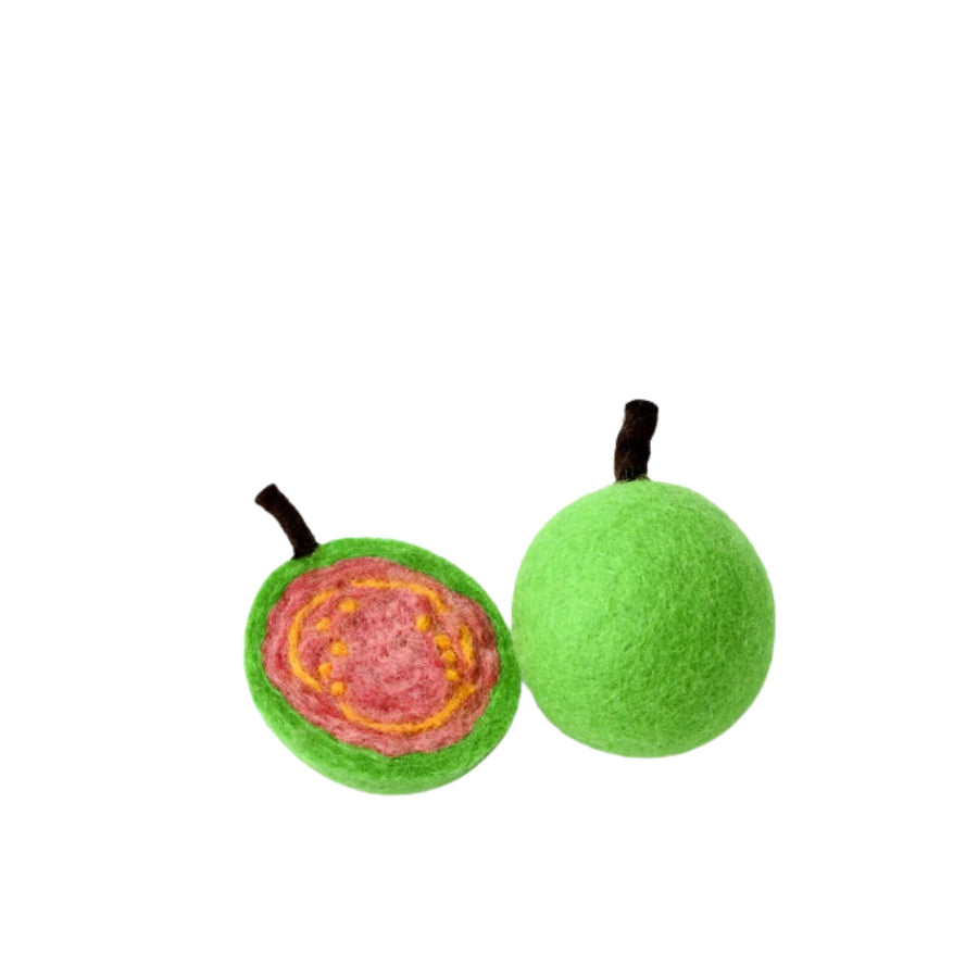 Felt Pink Guava Fruit | Play Food (2pcs)