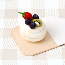 Felt Pavlova Meringue | Play Food