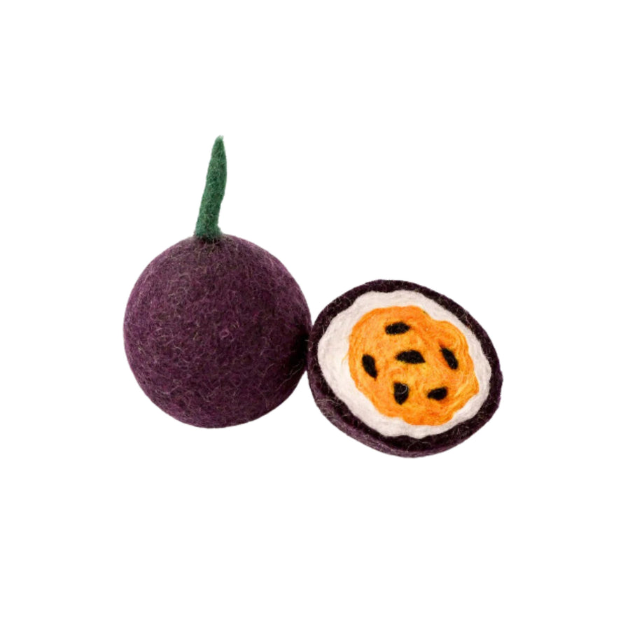 Felt Passion Fruit | Play Food (2pcs)