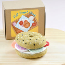 Felt Bagel Stack | Play Food Set