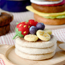 Felt Pancake Stack | Play Food Set