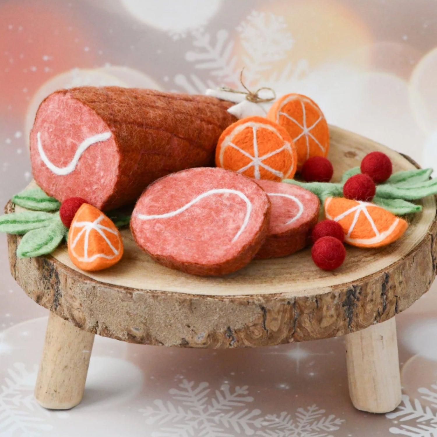 Felt Ham Feast | Play Food Set