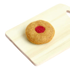 Felt Jam Drop Cookie | Play Food