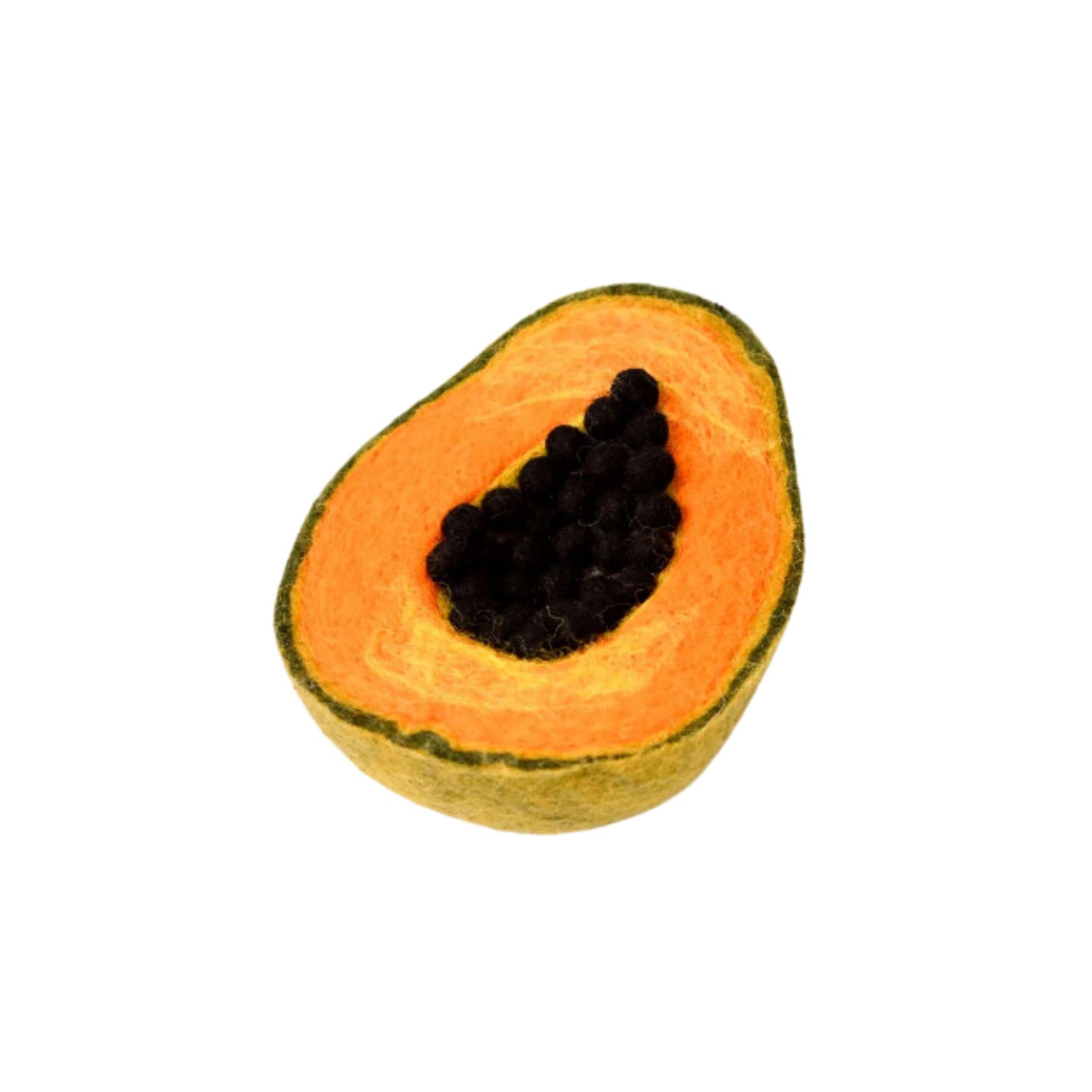 Felt Papaya Fruit | Play Food