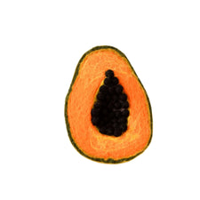 Felt Papaya Fruit | Play Food