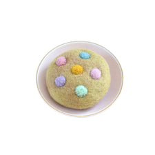 Felt M&M Pastel Cookie | Play Food